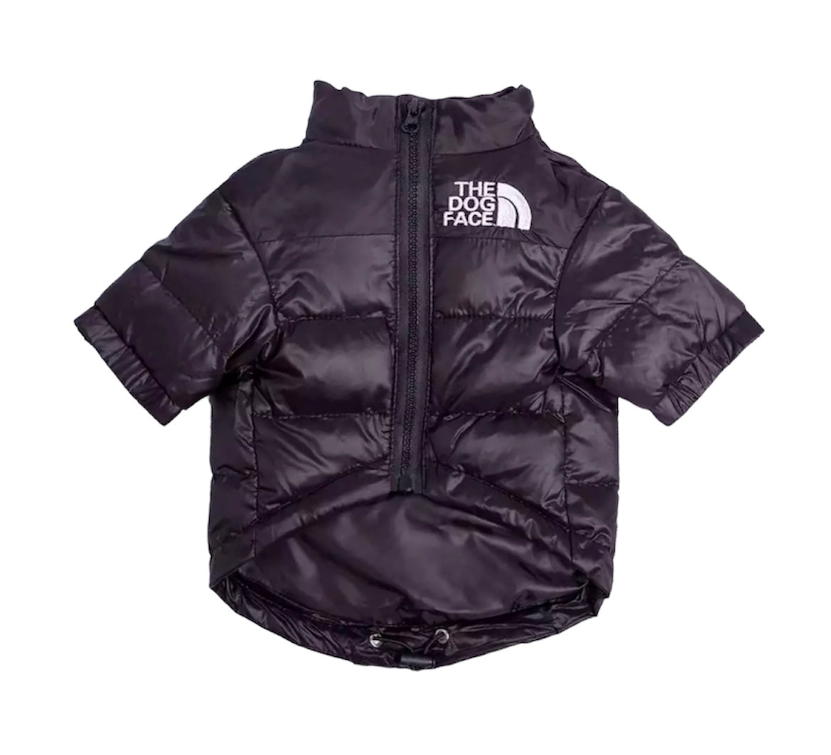 Puffer Jacket-Black