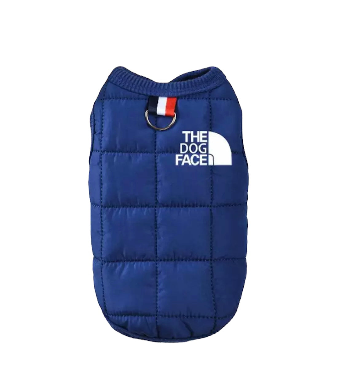 Tapered Puffer Gilet-Blue