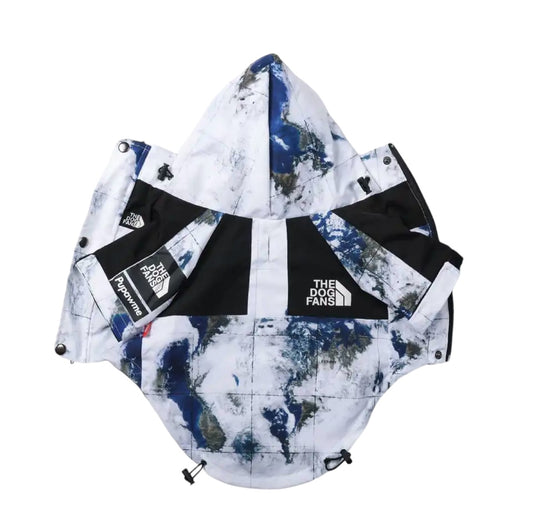 “The Dog Fans” Earth Luxury Rain Jacket