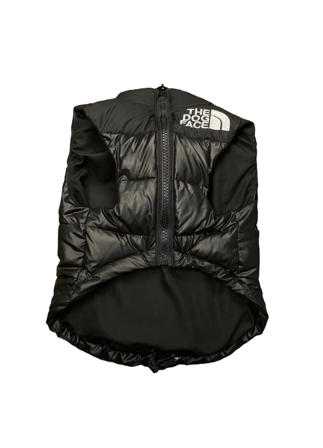 High neck Puffer gilet