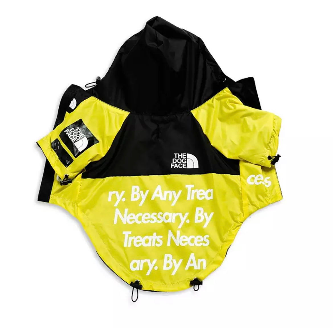 “By Any Treats Necessary” Luxury Rain Jacket